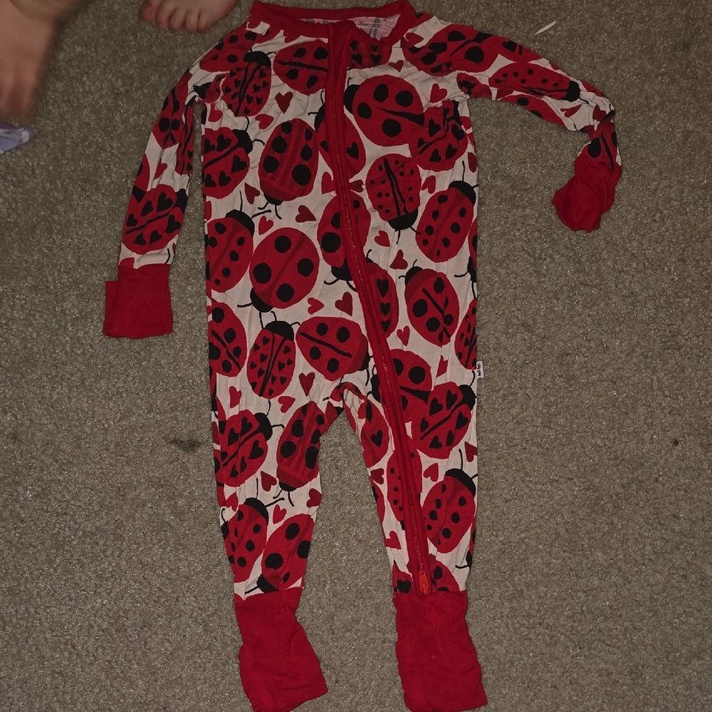 Little Sleepies Love Bug Zippy 3-6M